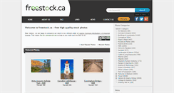 Desktop Screenshot of freestock.ca